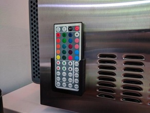 magnetic led strip remote holder household 3d print model - Mito3D