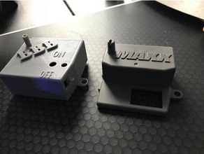 t-maxx caixa de rádio ampliação rc veículos 3d print model - Mito3D