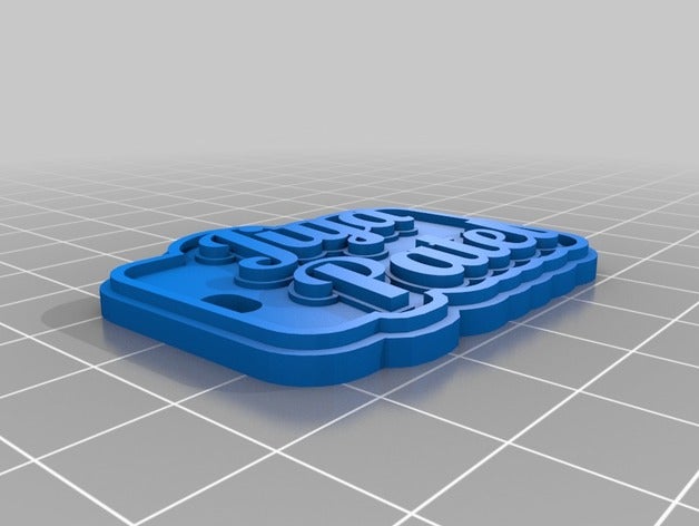 jiya Anahtarlık özelleştirilmiş 3D print model - Mito3D