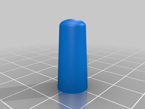 75mm round shaft replacement parts customized 3d print model - Mito3D