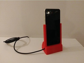 lg g6 charging dock mobile phone usb 3d print model - Mito3D