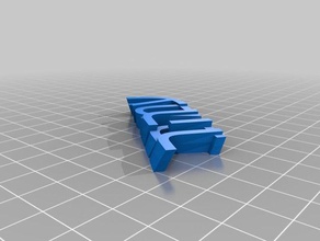 meine angepasste iamburnys v2text name keyring keyfob Schlüsselanhänger 3d print model - Mito3D