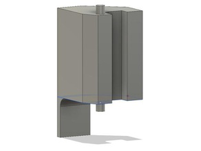 Mikrowelle Tür, Hebel panasonic f82566k10ap - Ersatz Teile 3d print model - Mito3D