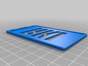 mon id personnalisé cardbadge rki 02 bureau 3d print model - Mito3D