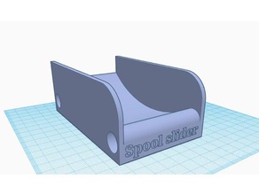 spool slider instone inventor pro 3d printer accessories 3d print model - Mito3D
