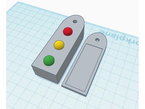 traffic light semafor hobby 3d print model - Mito3D