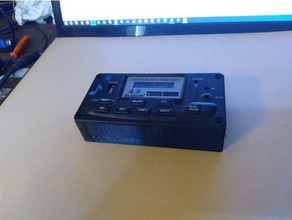 bluetooth casella di oliva mp4 ricevitore elettronica 3d print model - Mito3D