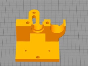 hypercube-linear-rail-e3d-mount 18mm drucken 3d print model - Mito3D