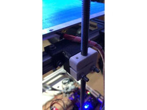 8x15 anti-backlash nut holder hevo 3d printer parts 3dprinter 3d print model - Mito3D