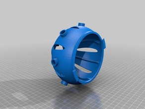top vorpal in der Robotik hexapod 3d print model - Mito3D