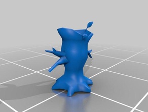 spoopy ağaç 3d baskı 3d print model - Mito3D
