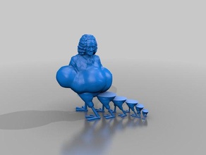 filozof-bu aydınlanma heykeller 3d print model - Mito3D