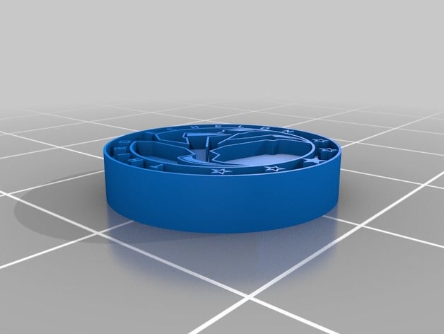 splinter cell third echelon logo keychain keychains 3D print model - Mito3D