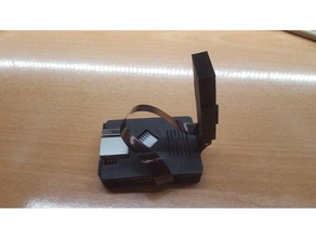 turuncu bir vidasız durumda kamera standı pi diy monte edin csı case 3d print model - Mito3D