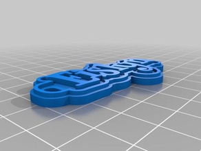 eislyn3 keychains customized 3d print model - Mito3D