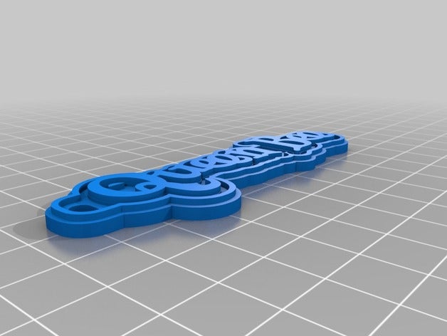 queen bee keychains customized 3D print model - Mito3D