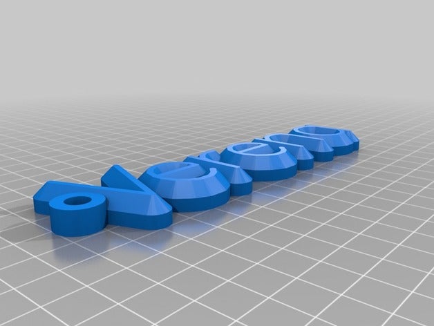 verena adı Anahtarlık organizasyon özelleştirilmiş 3D print model - Mito3D