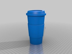 paper coffee cup scans replicas papercup scale starbucks 3d print model - Mito3D