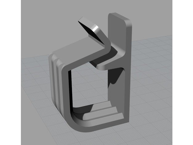 cable clip diy cableclip 3D print model - Mito3D