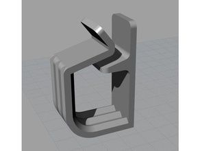 clip de câble le bricolage cableclip 3d print model - Mito3D