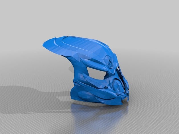 depredador de la máscara stalker 3d impresión el casco los depredadores 3D print model - Mito3D