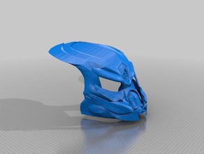 predador máscara de stalker 3d impressão capacete predadores 3d print model - Mito3D