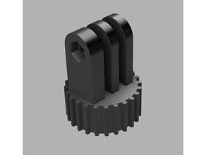xiaomi 70mai dashcam adapter suction cup mount bolt automotive 3d print model - Mito3D