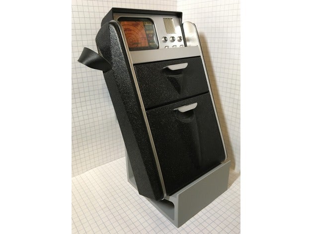 star trek original series tricorder stehen Requisiten scifi 3D print model - Mito3D