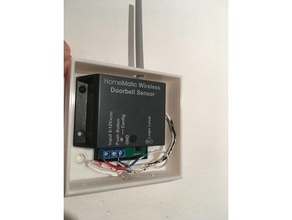 homematic campainha sensor de caso eletrônica homeautomation automação residencial smarthome 3d print model - Mito3D