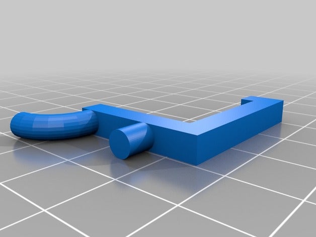 pegboard gancio organizzazione 3D print model - Mito3D