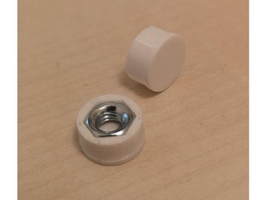m5 screw nut cover diy 3d print model - Mito3D