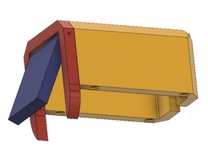 lego technic caminhão do corpo de gancho-carregador 42084 construção brinquedos legos 3d print model - Mito3D