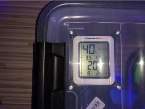 thermopro monte filamento cuadro v11 3d de la impresora accesorios caja seca humedad higrómetro tp50 3d print model - Mito3D