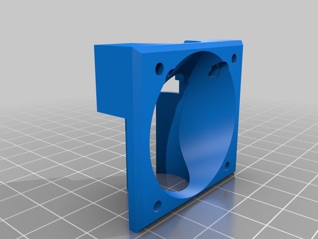 40x40mm fan aıo evo hotend ağır bağlayın 3d yazıcı aksesuarlar 3D print model - Mito3D