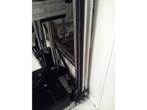 v-slot wire cover 3d printer parts d-bot re-d-bot management 3d print model - Mito3D