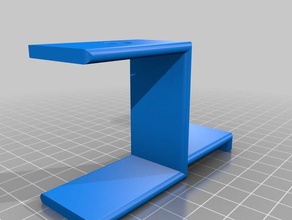 Kopfhörer-Halter Schreibtisch video Spiele einstellbar gaming Kopfhörer 3d print model - Mito3D