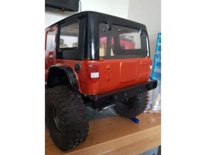 trx4 rear bumper toy game accessories traxxas 3d print model - Mito3D