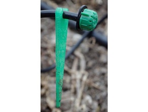 irrigation dripper clip outdoor garden drip watering 3d print model - Mito3D