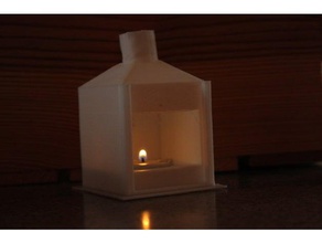 tealight candle furnace sculptures disishalloween pleasegoviral xmas18 3d print model - Mito3D