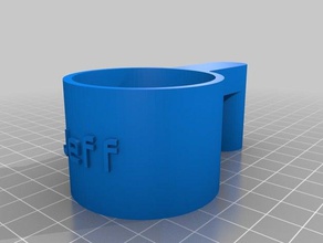 my customized pet food scoop name 187 pets 3d print model - Mito3D