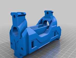 caliburn top loading single shot magwell sport outdoors nerf rail 3d print model - Mito3D