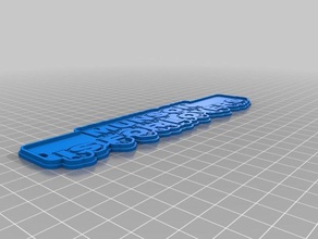 thinmunson keychains customized 3d print model - Mito3D