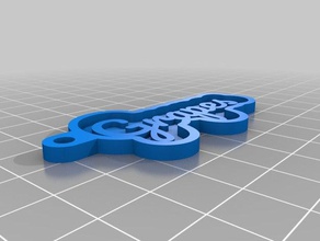 Trauben Schlüsselanhänger angepasst 3d print model - Mito3D