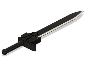 elucidator de juguete juego accesorios el anime kirito espada arte en línea 3d print model - Mito3D