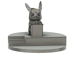pikachu dando il discorso creature 3d print model - Mito3D