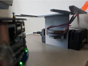Roboter-Ladegerät docking-station Robotik 3d print model - Mito3D