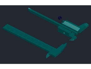 caliper kumpas art tools 3d print model - Mito3D