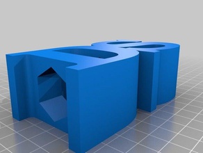 dario lapiz des signes les logos personnalisé 3d print model - Mito3D