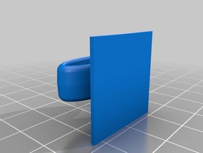 Vorhang-Halter - Zubehör Vorhang Haken 3d print model - Mito3D