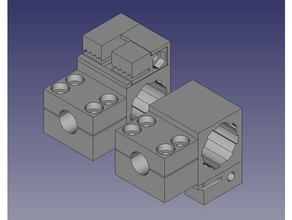 cl-260-axisholder 3d yazıcı parçalar cl260 3d print model - Mito3D